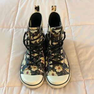 Rocket Dog floral print rain boots